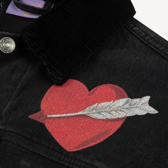 New Taylor Swift Speak Now Taylor's Version Firework Jacket Black Denim Jacket - Picture 8 of 16